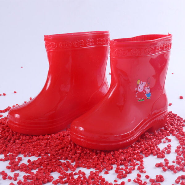 Eco-friendly PVC Compounds for Kids Rain Boots Injection Molding - 图片 3