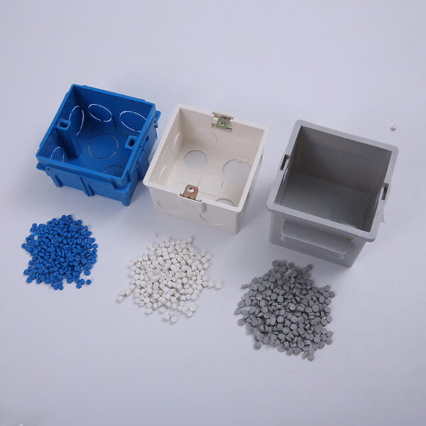 Rigid PVC Granules for Electrical Fittings Injection Molding - 图片 2