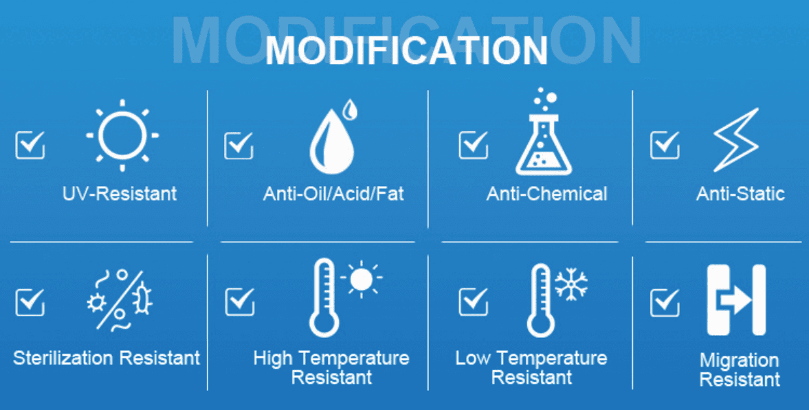 Modification of pvc compound for fitting